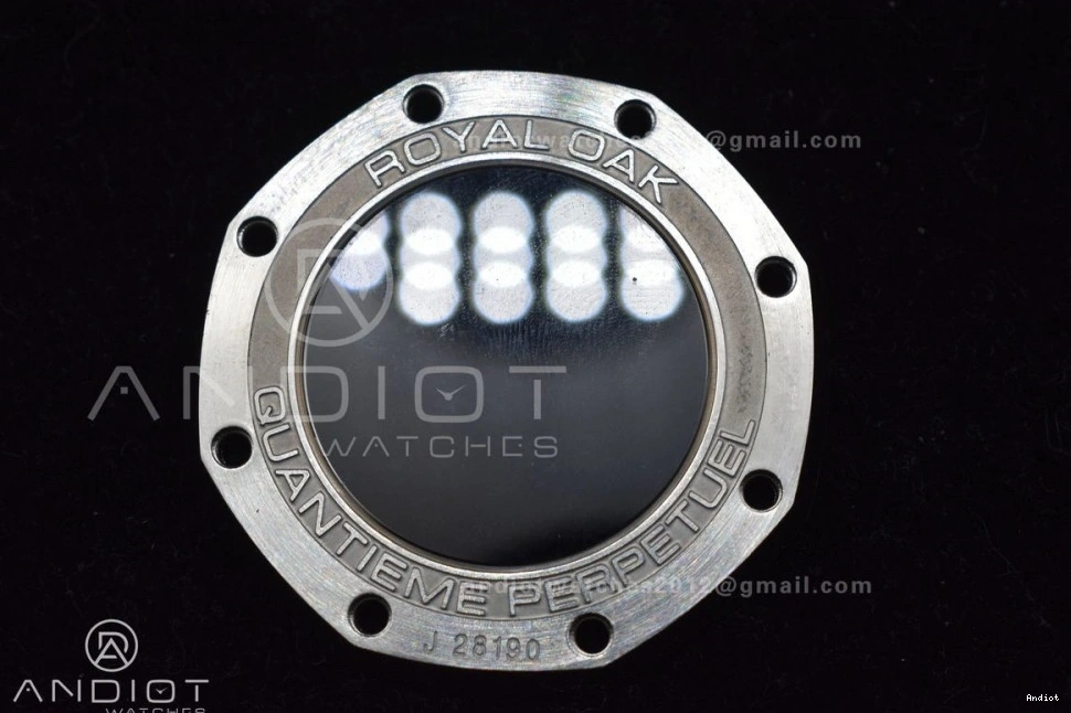 26579cb on Best Royal Perpetual APSF Ceramic Edition Oak Calendar White Bracelet A5134 Ceramic 0217